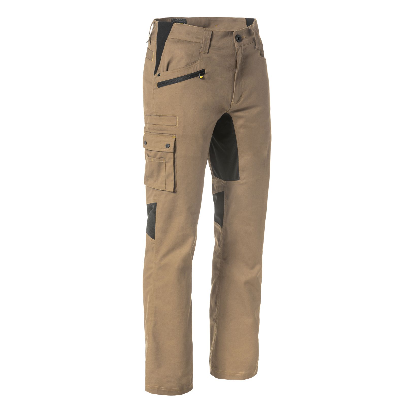 Caterpillar Clothing South Africa - Cat Men's Operator Flex Pants Khaki EJ0785261